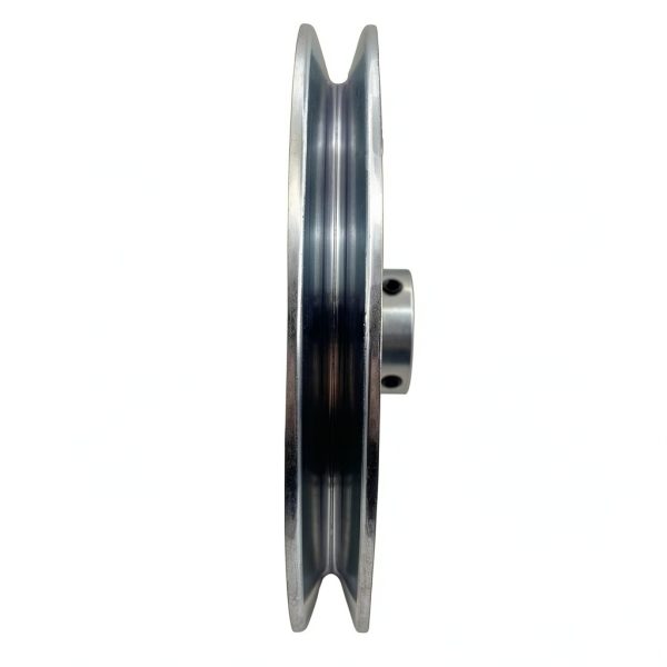 Saelno 8 Inch V-Belt Pulley Steel Zinc-Plated Power-2