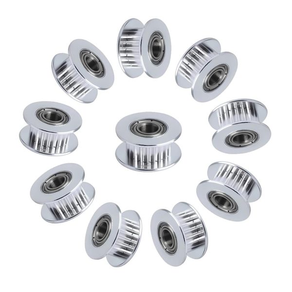 GT2 Idler Pulley Aluminum 20 Teeth 5mm Bore Newwish-0