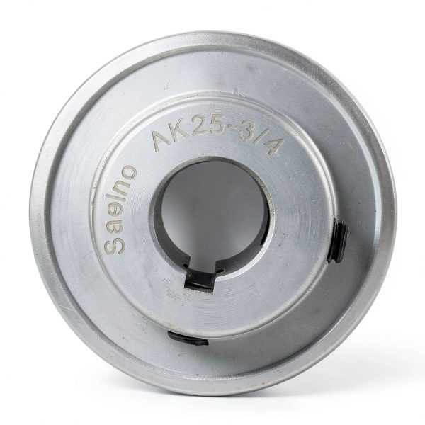 Saelno V-Belt Pulley 2.5 Inch Cast Iron Power Transmission-3