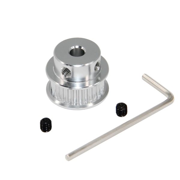 GT2 Timing Pulley Yeebyee Aluminum 30T 5mm Bore-5