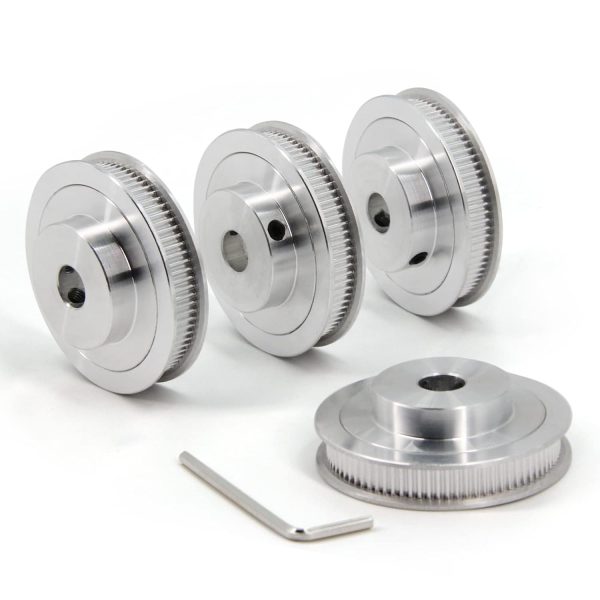 GT2 Timing Pulley 80T 10mm Bore Aluminum Yeebyee-1