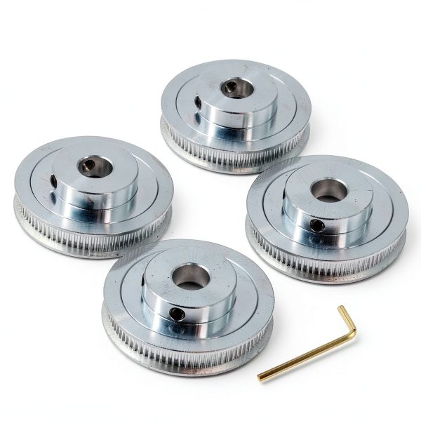 GT2 Timing Pulley Yeebyee Aluminum 80T 12mm Bore-0