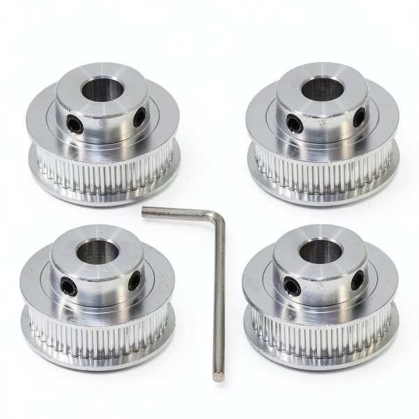 GT2 Timing Pulley 40T 8mm Bore Aluminum Yeebyee Industrial-2