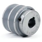 Saelno V-Belt Pulley 2 Groove Cast Iron Power Transmission-0
