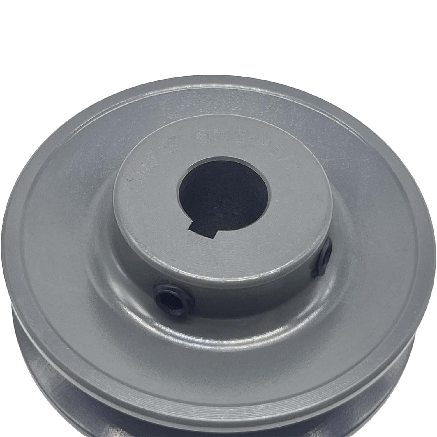 CMFG V‑belt pulley installed on an industrial motor