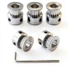 SHCEEC Aluminum Timing Belt Pulley 20 Tooth 6mm GT2-2