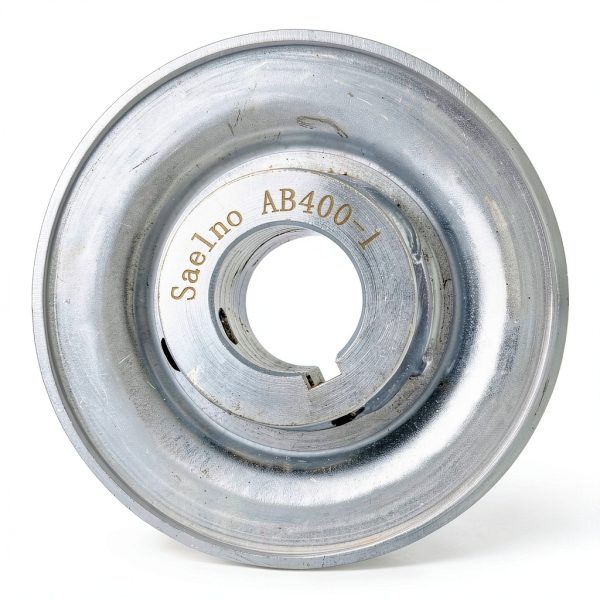 Saelno 4 Inch V-Belt Pulley Steel Zinc-Plated Power-4