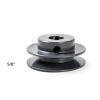 QWORK V-Belt Pulley Cast Iron Fixed Bore 5/8 Inch Shaft-5