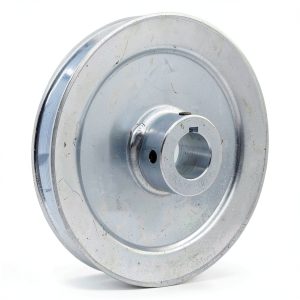 Saelno V-Belt Pulley 6 Inch Steel Power Transmission-0