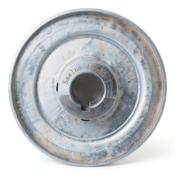 Saelno V-Belt Pulley 5 Inch Steel Zinc Plated Power-4