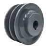 CMFG V-Belt Pulley Cast Iron 2 Groove Industrial Use-3