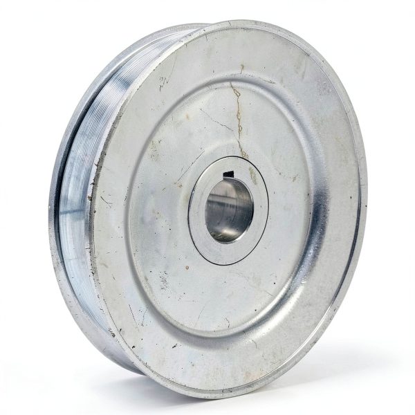 Saelno V-Belt Pulley 5 Inch Steel Zinc Plated Power-2