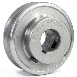 Saelno V-Belt Pulley 2.5 Inch Cast Iron Power Transmission-0