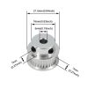 GT2 Timing Pulley Yeebyee Aluminum 30T 5mm Bore-1