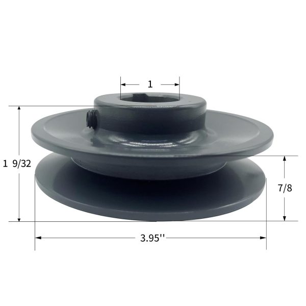 CMFG V-Belt Pulley Cast Iron Fixed Bore Industrial Power-1