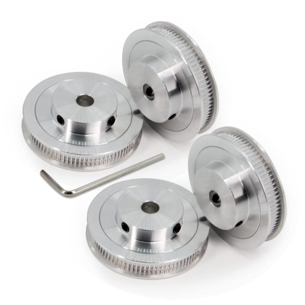 GT2 Timing Pulley Yeebyee Aluminum 80T 8mm Bore-0