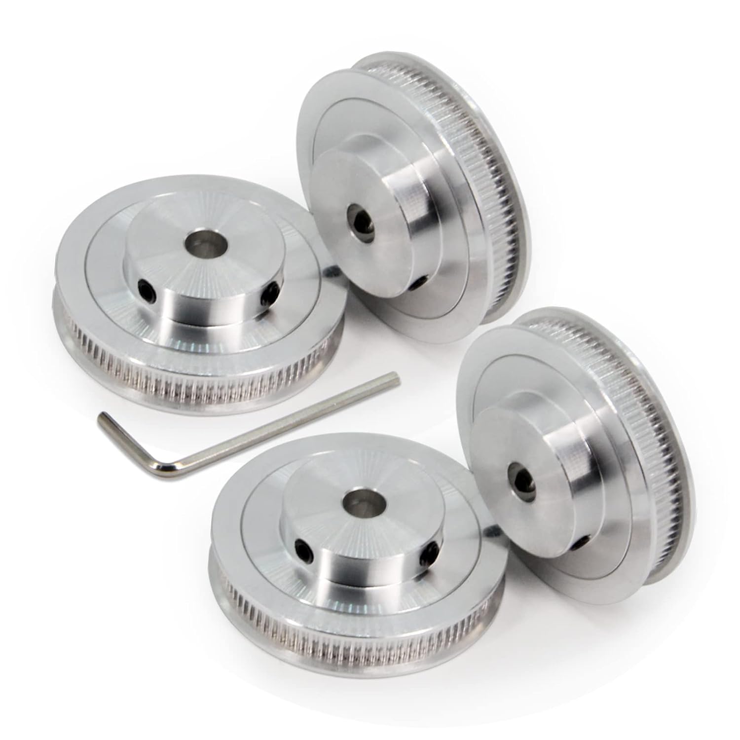Yeebyee GT2 timing pulley installed on a CNC machine