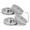 GT2 Timing Pulley Yeebyee Aluminum 80T 6mm Bore-0