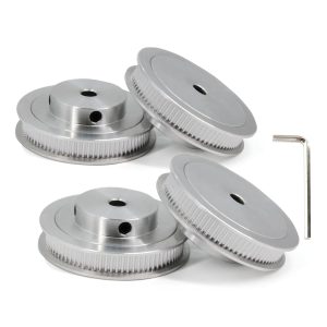 GT2 Timing Pulley Yeebyee Aluminum 80T 6mm Bore-0