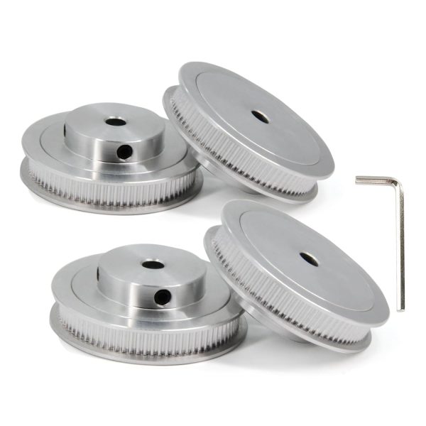 GT2 Timing Pulley Yeebyee Aluminum 80T 6mm Bore-0
