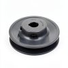 QWORK Cast Iron V-Belt Pulley 3.75 Inch Fixed Bore-4