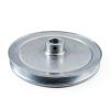Saelno 8 Inch V-Belt Pulley Steel Zinc-Plated Power-1