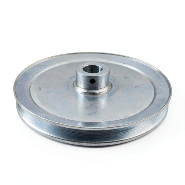 Saelno 8 Inch V-Belt Pulley Steel Zinc-Plated Power-1