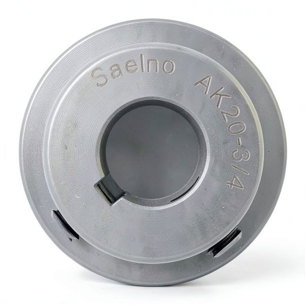 Saelno V-Belt Pulley 2 Inch Cast Iron Power Transmission-4