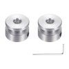 uxcell Aluminum Single Groove Pulley 5mm Bore 16mm OD-0