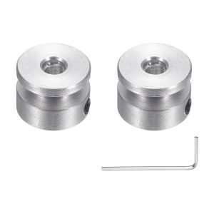 uxcell Aluminum Single Groove Pulley 5mm Bore 16mm OD-0