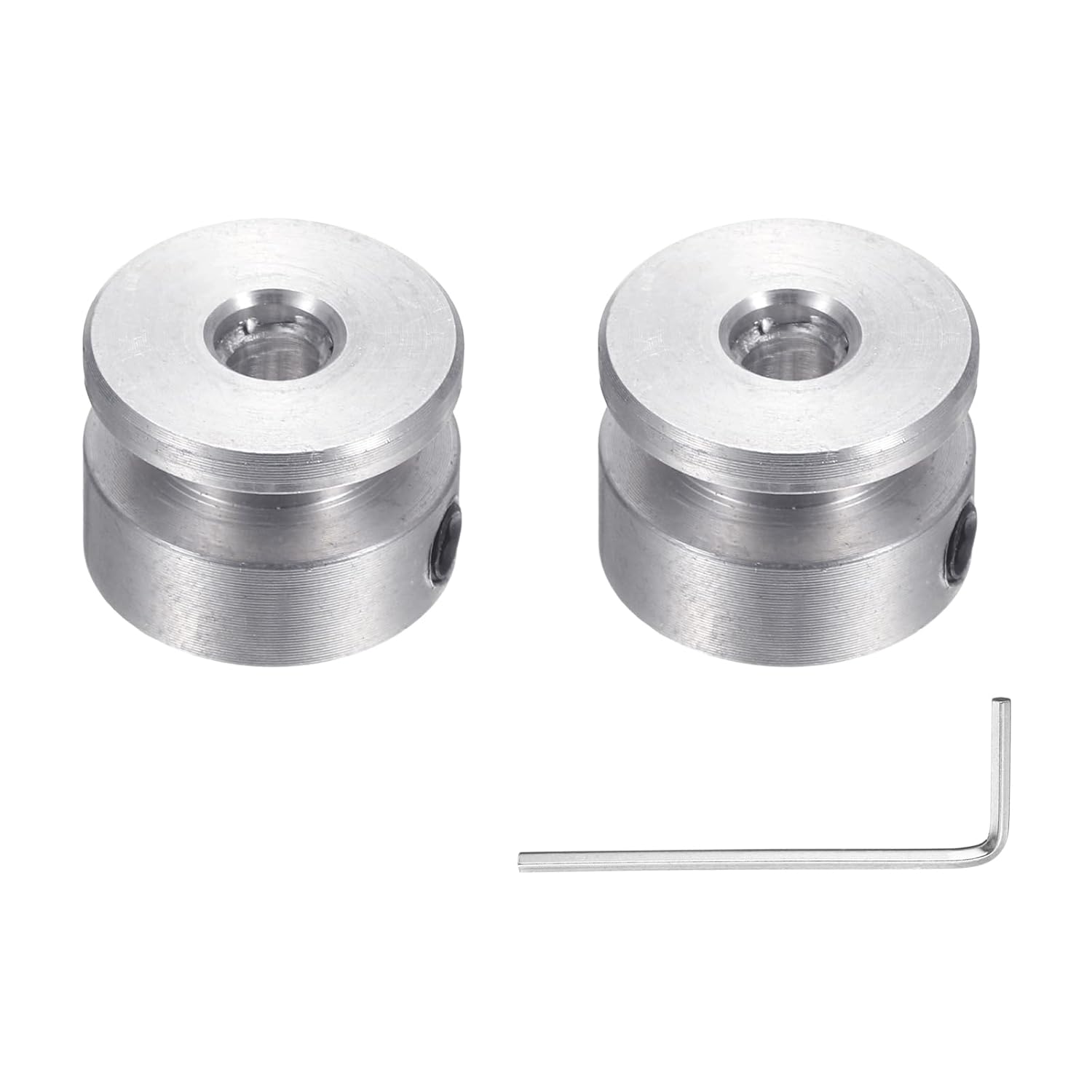 uxcell single groove pulley with aluminum construction and groove design