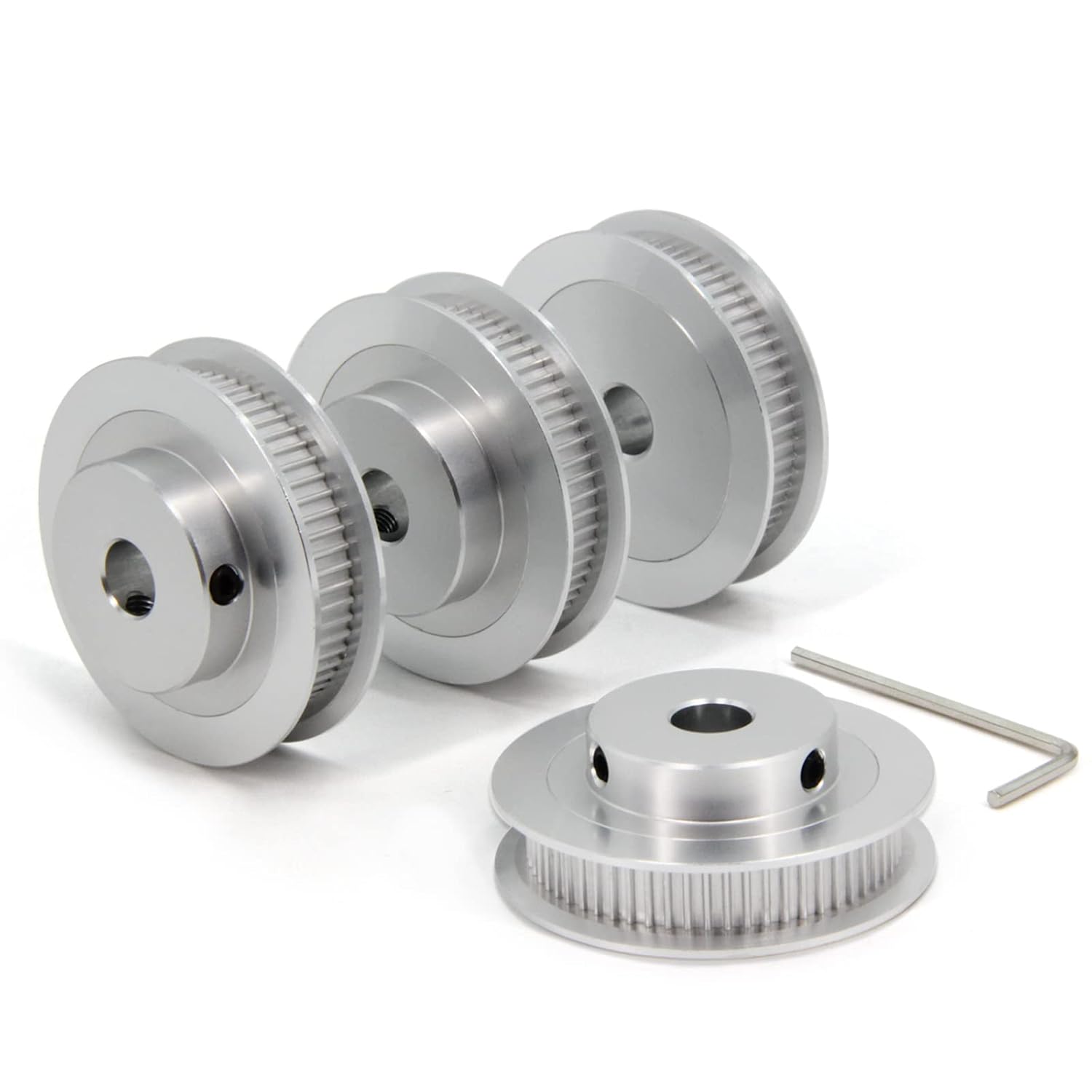 Yeebyee GT2 timing pulley installed on a milling machine