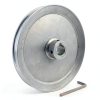 Saelno 8 Inch V-Belt Pulley Steel Zinc-Plated Power-0