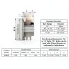 Saelno V-Belt Pulley 2 Groove Cast Iron Power Transmission-5