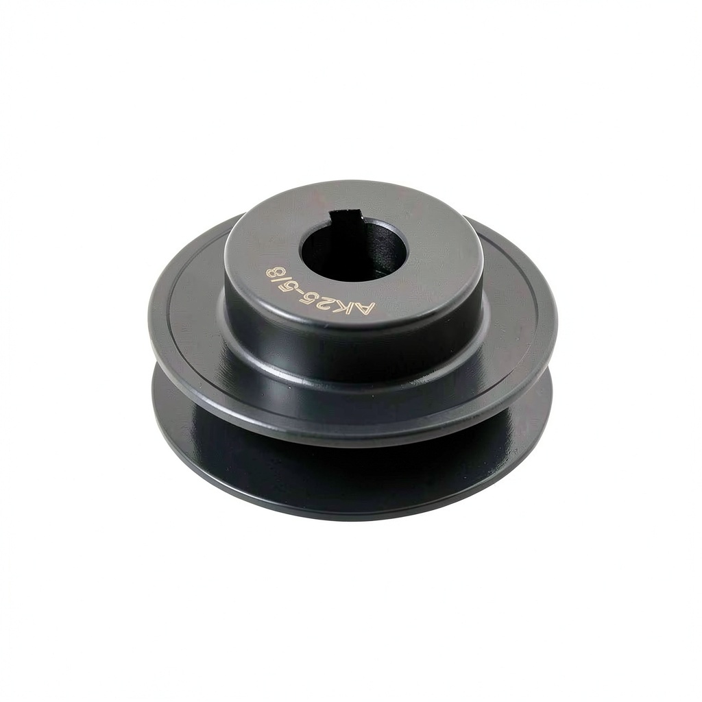 'QWORK V-Belt Pulley mounted on industrial equipment'