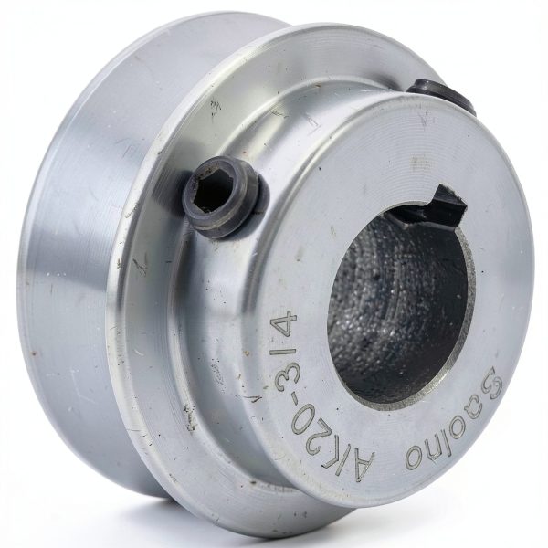 Saelno V-Belt Pulley 2 Inch Cast Iron Power Transmission-0
