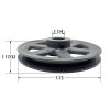 CMFG V-Belt Pulley 7.75in Cast Iron 1 Groove-4
