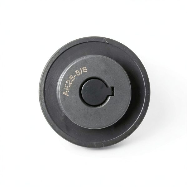QWORK V-Belt Pulley Cast Iron Fixed Bore 5/8 Inch Shaft-4
