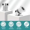 PHITUODA GT2 Timing Pulley 20 Teeth Aluminum Alloy 3D-3