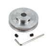GT2 Timing Pulley 80T 10mm Bore Aluminum Yeebyee-5