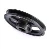QWORK V-Belt Pulley Cast Iron Fixed Bore Industrial Use-3