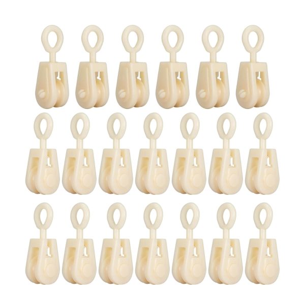 SHINICO Nylon Pulley 20PCS with Hook for Radio Antennas-0