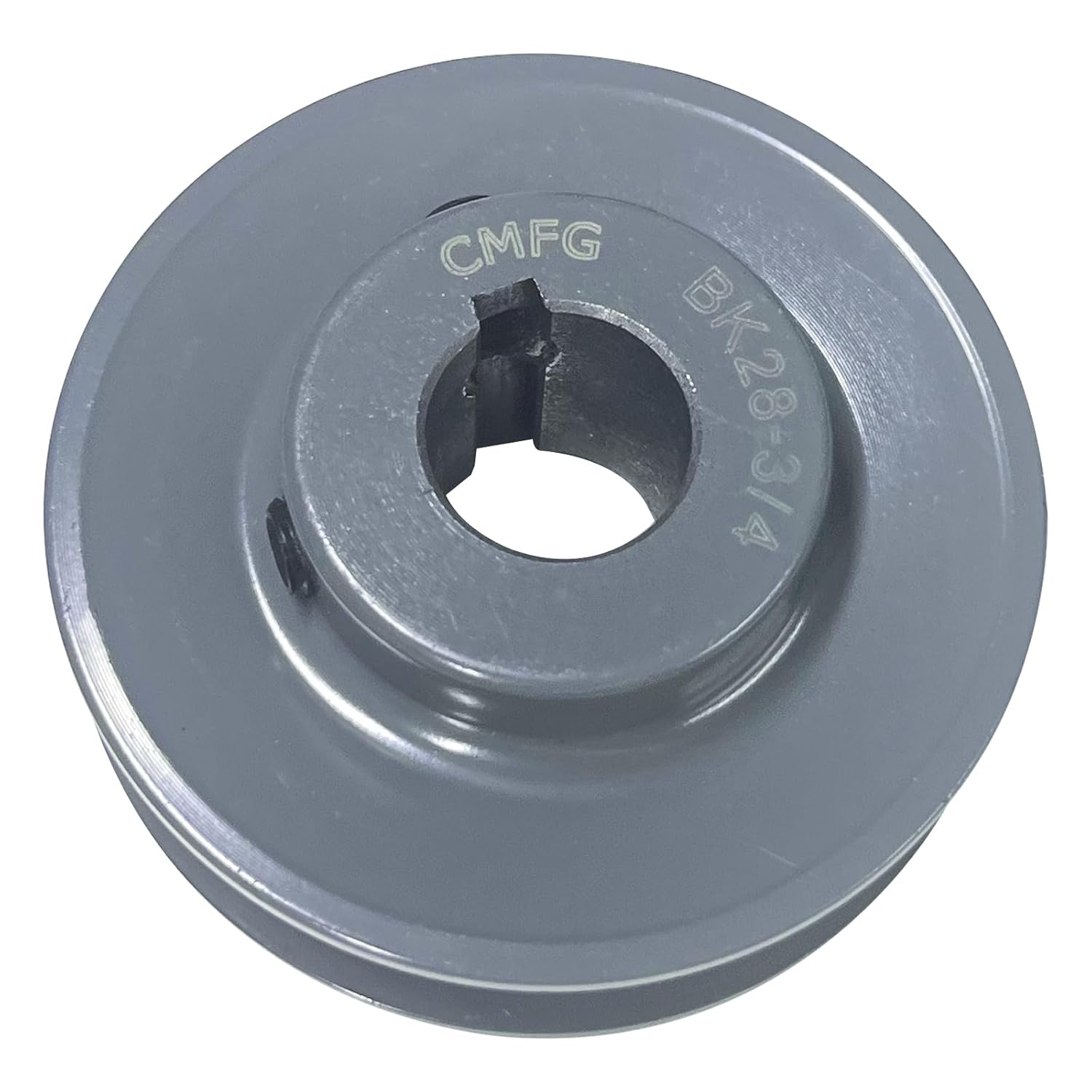 CMFG V‑Belt pulley installed on an industrial motor