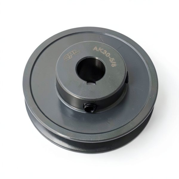 QWORK V-Belt Pulley Cast Iron 3 Inch Industrial Pulley-3