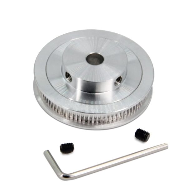 GT2 Timing Pulley Yeebyee Aluminum 80T 8mm Bore-5