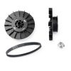 Salugre Washer Motor Pulley Kit 1/2 HP Belt Nut Replacement-1