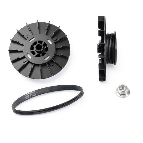 Salugre Washer Motor Pulley Kit 1/2 HP Belt Nut Replacement-1