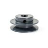 QWORK V-Belt Pulley Cast Iron Fixed Bore 5/8 Inch Shaft-1
