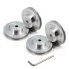 GT2 Timing Pulley Yeebyee Aluminum 80T 6.35mm Bore-2