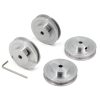 GT2 Timing Pulley Yeebyee Aluminum 80T 6.35mm Bore-0